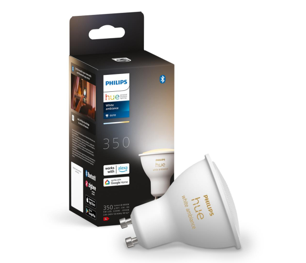 Philips Hue White ambiance Inteligentna Żarówka GU10 - 693572 - zdjęcie